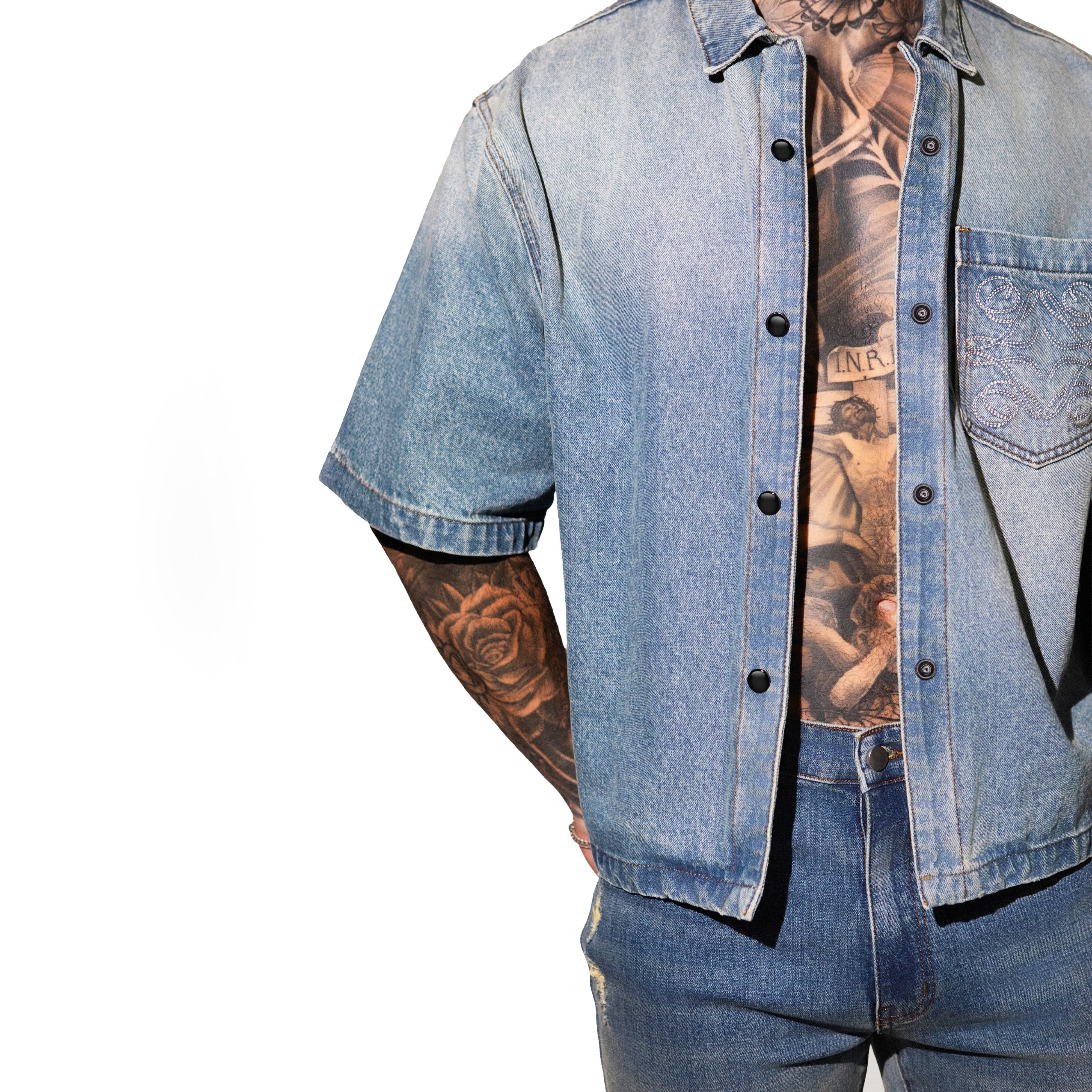 THE BLUE DENIM TOP - Image 5
